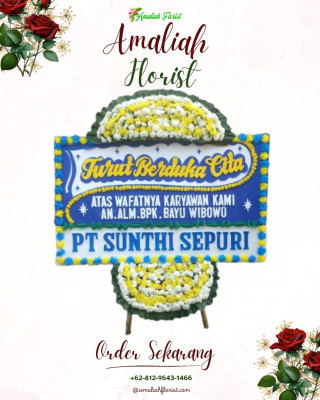 Papan Bunga Duka di Nagrak
