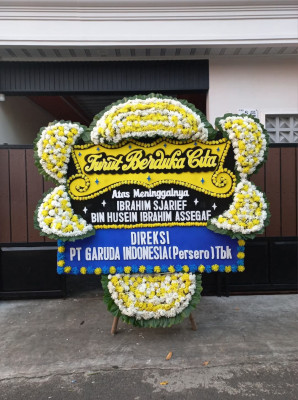 Papan Bunga Duka di Nagrak